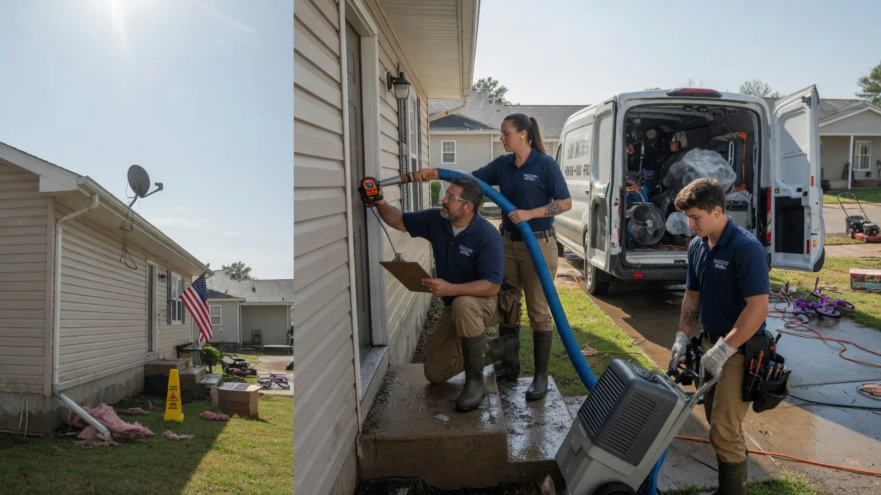 Ceiling Water Damage Restoration in Freeburg, MO near me